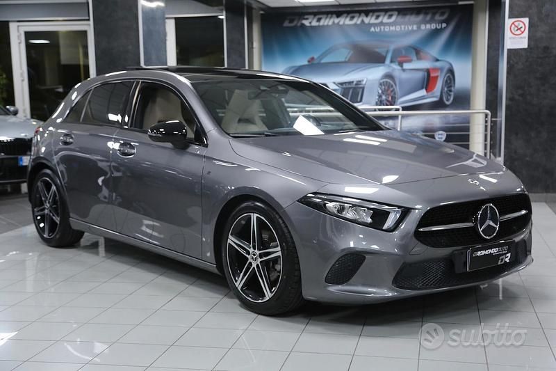 Usata Mercedes A180 116 CV (85 kW) 2019 Grigio Berlina