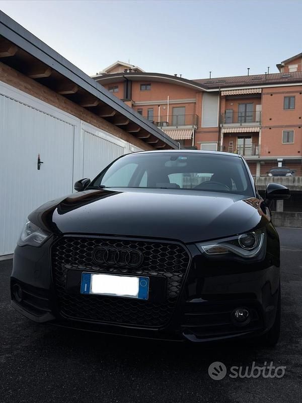 Usata Audi A1 Ambition 90 CV (66 kW) 2012 Nero Berlina