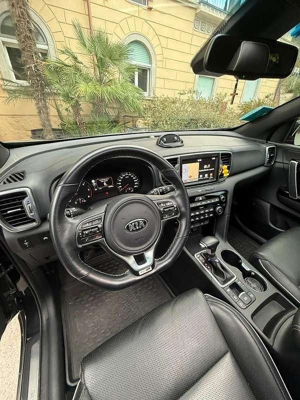 Usata Kia Sportage GT-Line 136 CV (100 kW) 2017 Nero SUV