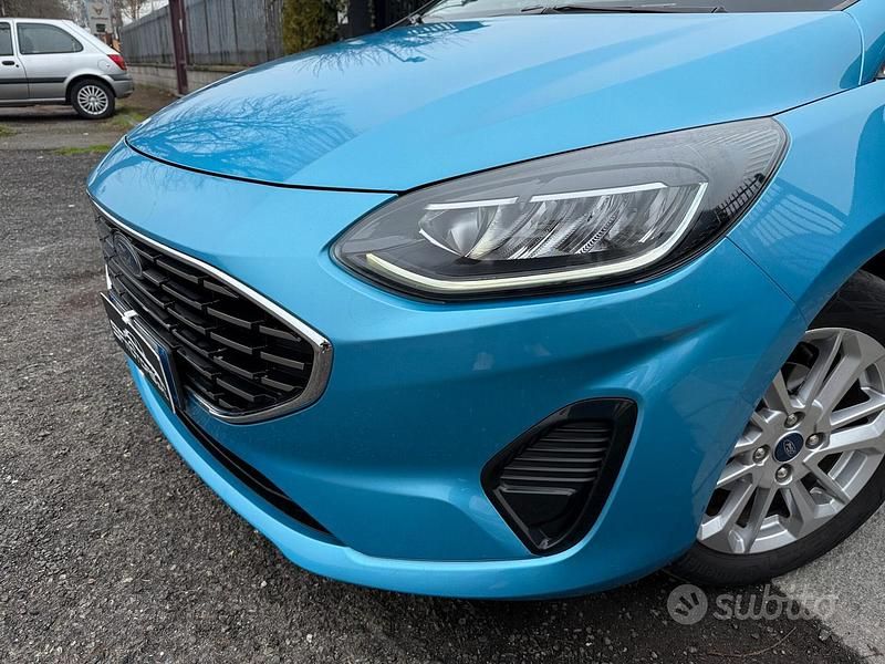 Usata Ford Fiesta Titanium 125 CV (91 kW) 2022 Blu Utilitaria