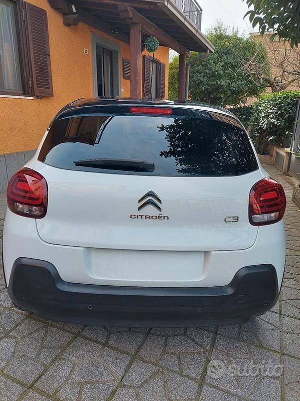 Usata Citroën C3 Shine 82 CV (60 kW) 2018 Bianco Berlina