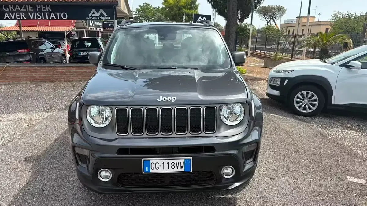 Usata Jeep Renegade Limited 130 CV (95 kW) 2021 Grigio SUV