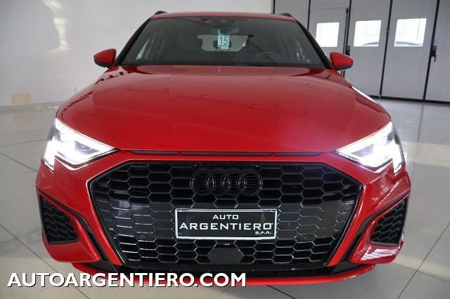 Usata Audi A3 e-tron S-Line 150 CV (110 kW) 2021 Rosso tango Utilitaria