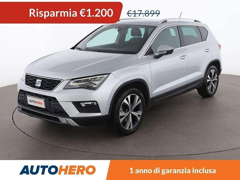 Argento Usata 2017 Seat Ateca 4Drive SUV | 16.699 € (Buon prezzo) - Immagine 1/3