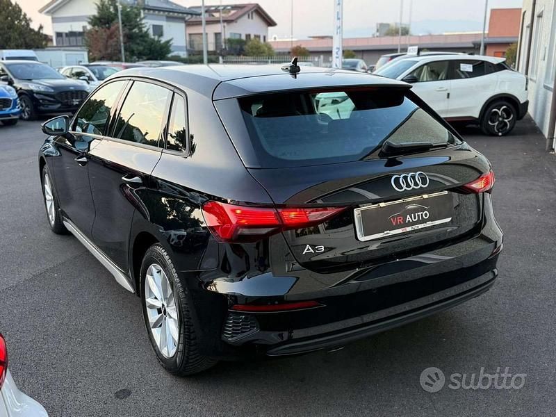 Usata Audi A3 110 CV (80 kW) 2024 Nero Berlina