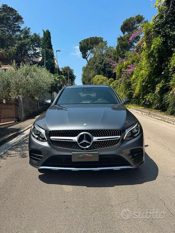 Usata Mercedes GLC350 Exclusive 351 CV (258 kW) 2017 Grigio Coupé