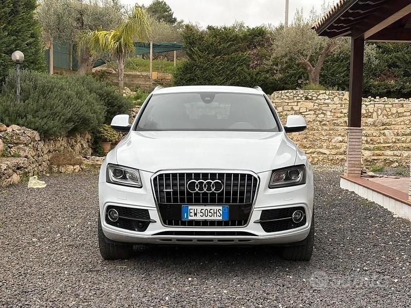 Usata Audi Q5 S-Line 190 CV (139 kW) 2014 Bianco SUV