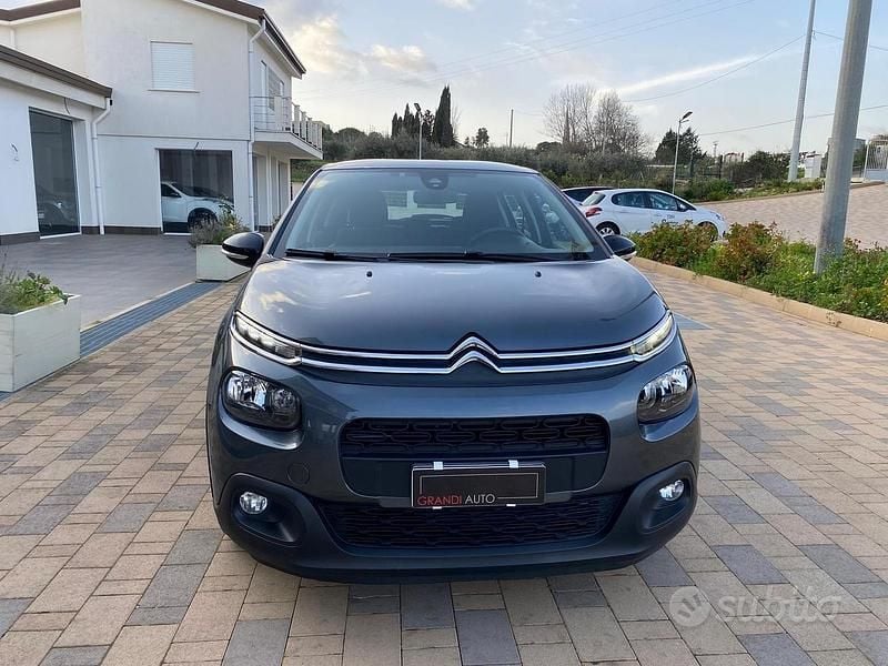 Usata Citroën C3 Feel 82 CV (60 kW) 2017 Grigio Berlina