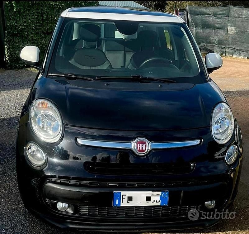 Usata Fiat 500L Lounge 95 CV (69 kW) 2015 Nero Monovolume