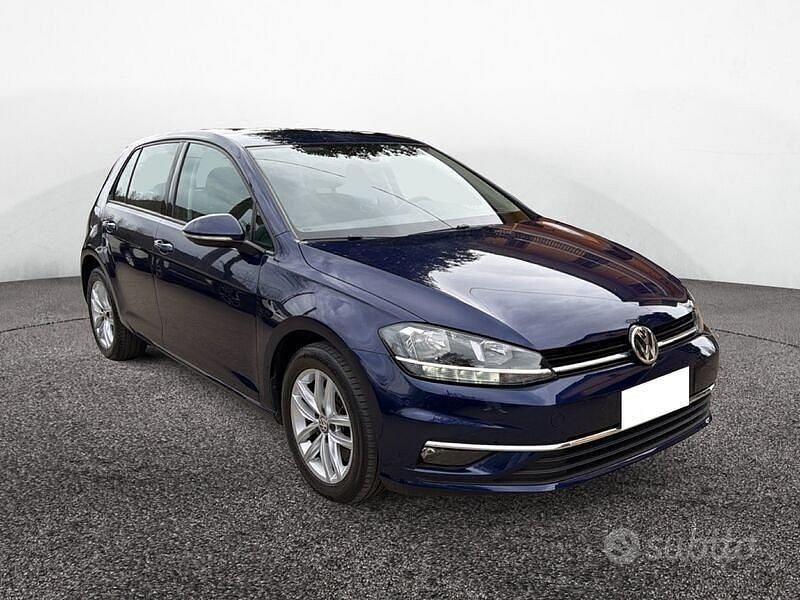 Usata VW Golf VII Business 115 CV (84 kW) 2018 Blu Berlina