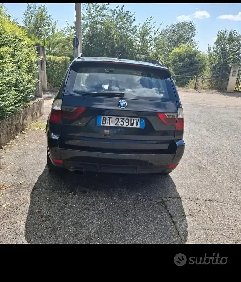 Usata BMW X3 177 CV (130 kW) 2008 Nero SUV