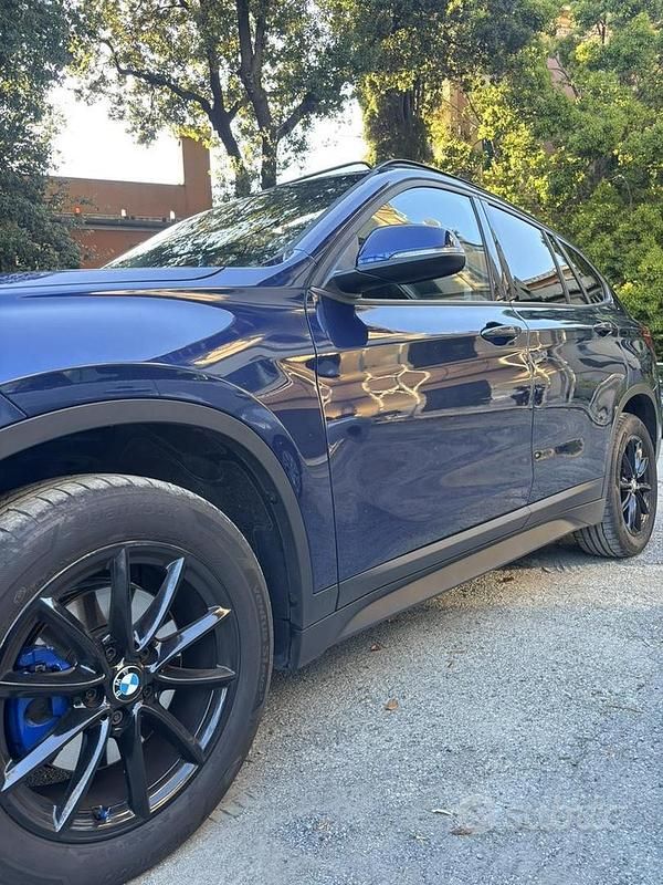 Usata BMW X1 Sport Line 150 CV (110 kW) 2019 Blu SUV