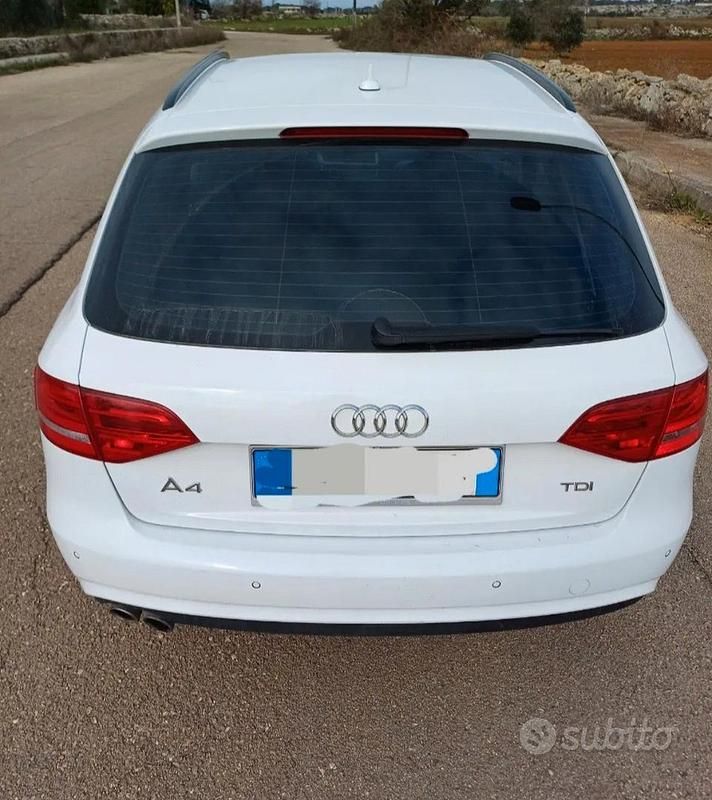 Usata Audi A4 Design 136 CV (100 kW) 2013 Bianco Station wagon