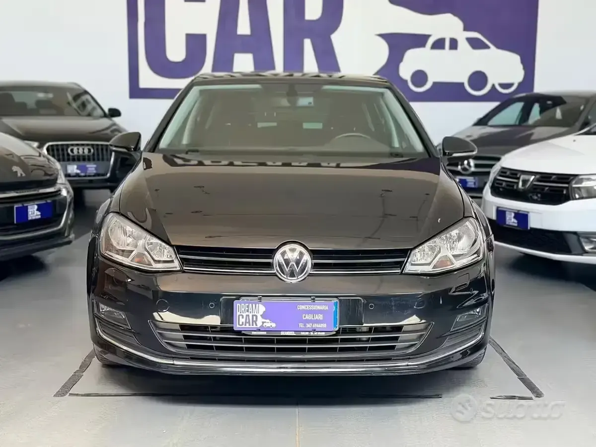 Usata VW Golf VII Highline 110 CV (80 kW) 2016 Nero Berlina