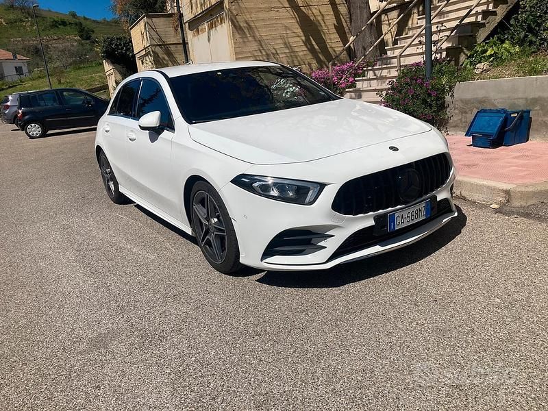 Begagnad Mercedes A180 Premium 116 HK (85 kW) 2020 Vit Sedan