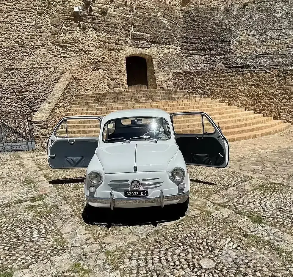 Usata Fiat 600 1960 Bianco Utilitaria