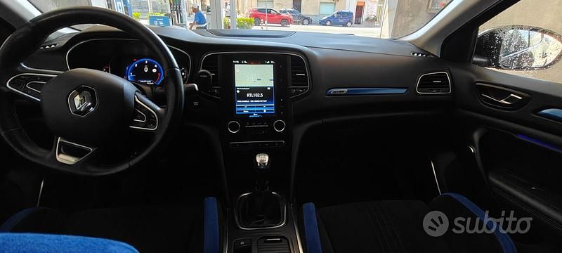 Usata Renault Mégane GT Line GT-Line 131 CV (96 kW) 2016 Nero Berlina