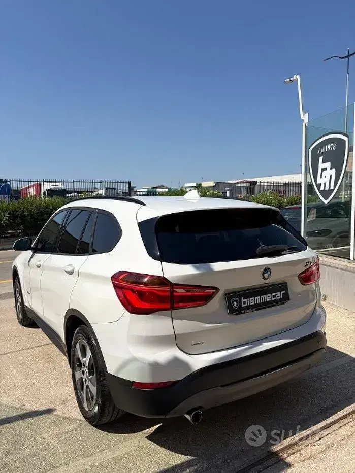 Usata BMW X1 Sport Line 150 CV (110 kW) 2017 Bianco SUV