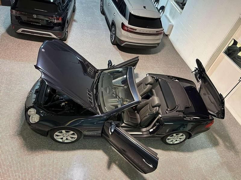 Usata Mercedes SL350 245 CV (180 kW) 2006 Blu/azzurro Cabrio