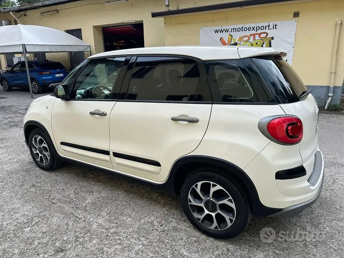 Usata Fiat 500L Cross 95 CV (69 kW) 2018 Bianco Monovolume