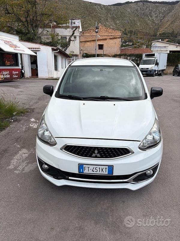 Usata Mitsubishi Space Star 70 CV (51 kW) 2018 Bianco Berlina