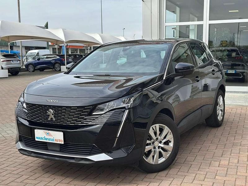 Usata Peugeot 3008 Active 131 CV (96 kW) 2022 Nero SUV