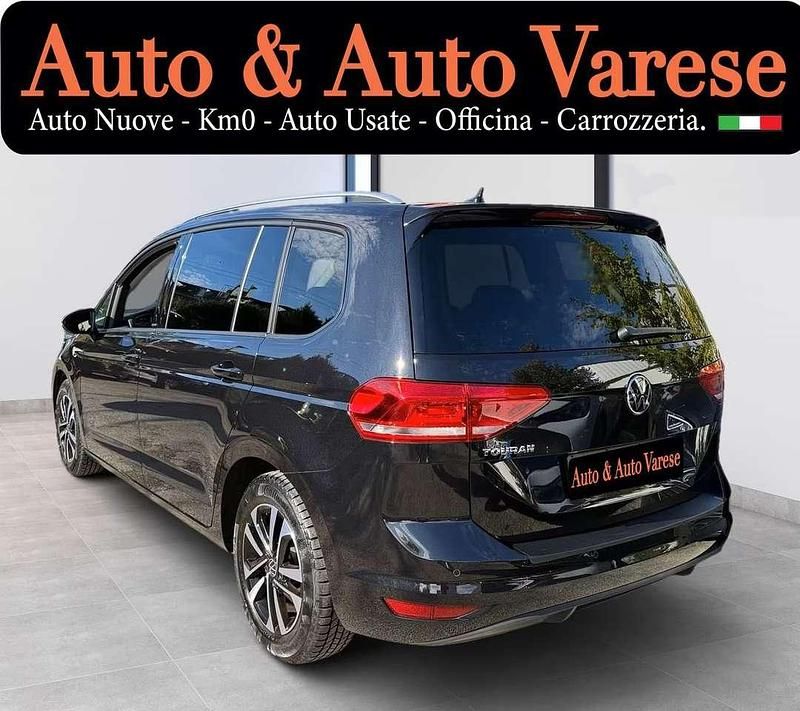 Usata VW Touran United 150 CV (110 kW) 2021 Nero Monovolume