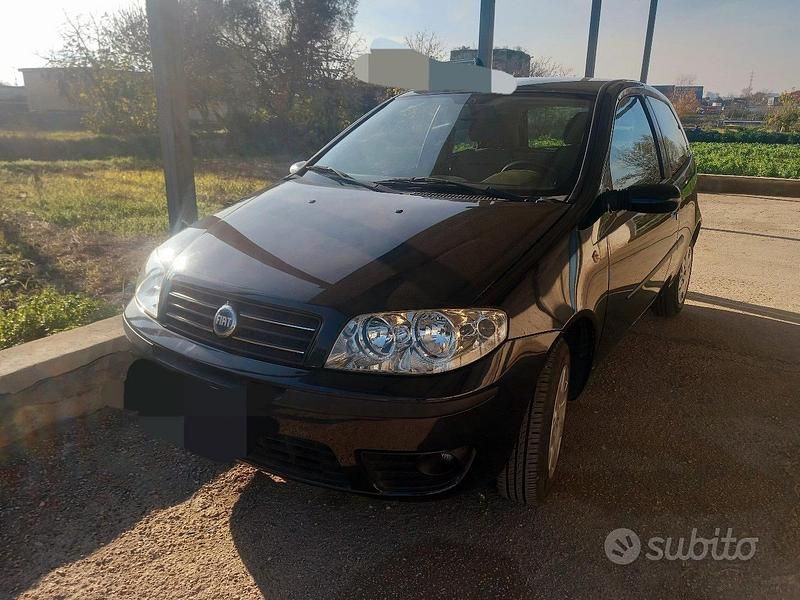 Usata Fiat Punto Classica 2006 Nero Utilitaria