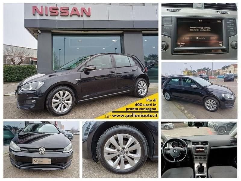 Usata VW Golf VII Trendline 110 CV (80 kW) 2015 Grigio Berlina
