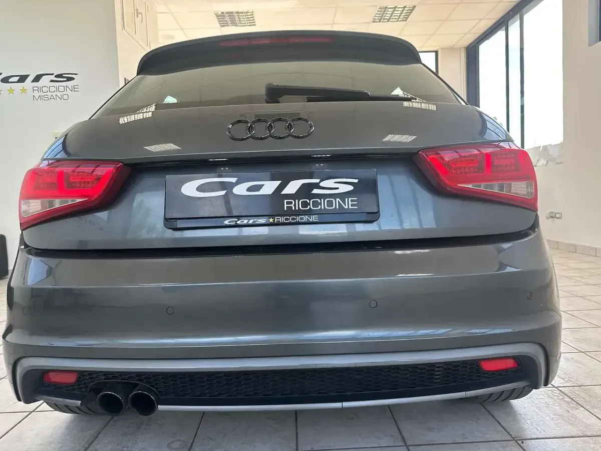 Usata Audi A1 Sportback S-line plus 86 CV (63 kW) 2014 Grigio Utilitaria