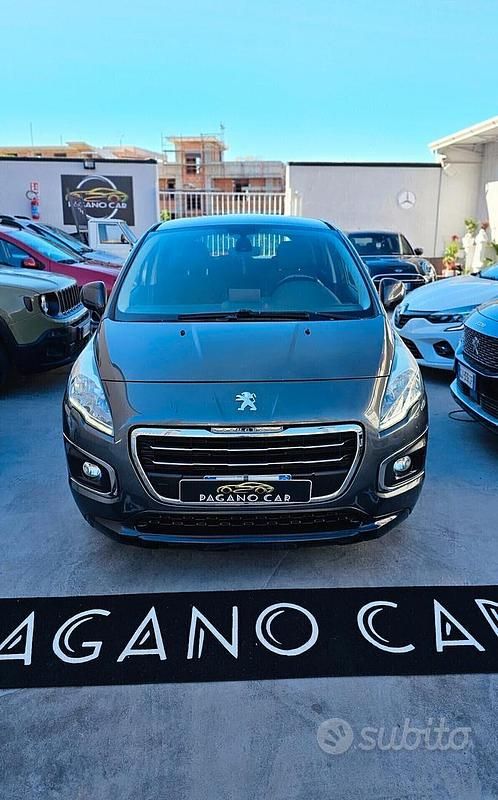 Usata Peugeot 3008 Allure 115 CV (84 kW) 2015 Grigio Station wagon