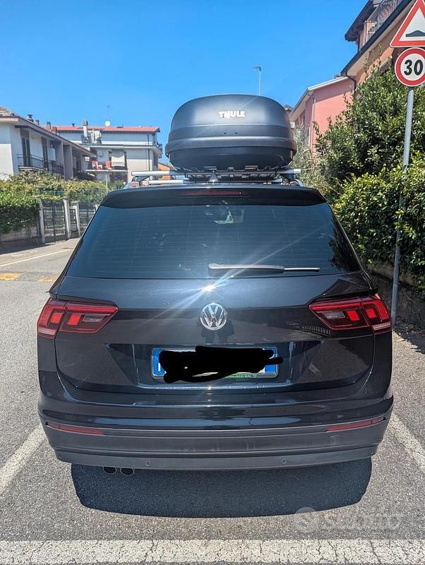 Usata VW Tiguan Business 131 CV (96 kW) 2019 Nero SUV