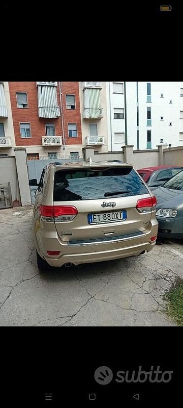 Usata Jeep Grand Cherokee 2014 Giallo SUV