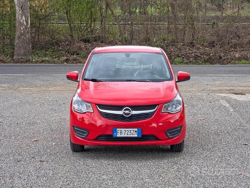 Usata Opel Karl 75 CV (55 kW) 2016 Rosso Utilitaria