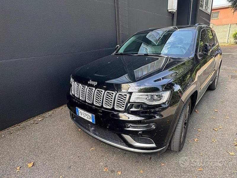 Usata Jeep Grand Cherokee Summit 250 CV (183 kW) 2018 Nero SUV