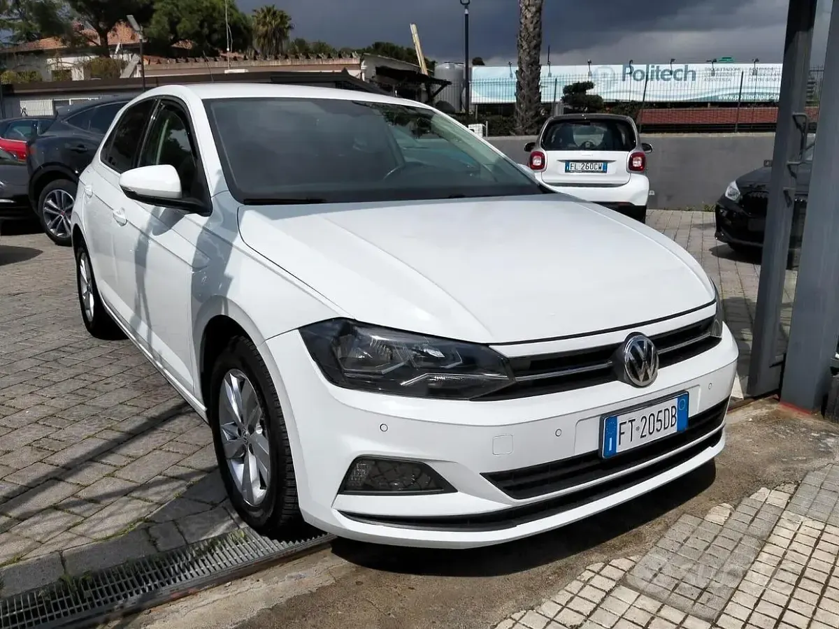 Usata VW Polo Highline 95 CV (69 kW) 2018 Bianco Utilitaria