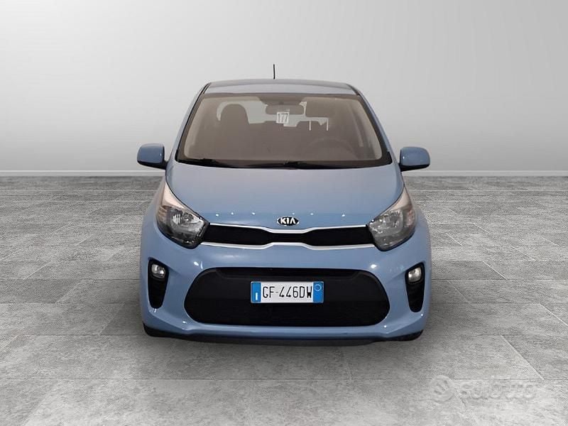 Usata Kia Picanto Urban 65 CV (47 kW) 2021 Blu Utilitaria