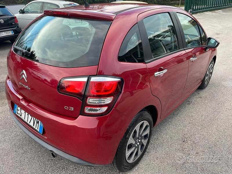 Usata Citroën C3 Exclusive 81 CV (59 kW) 2013 Rosso Berlina