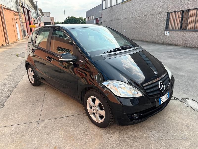 Usata Mercedes A160 95 CV (69 kW) 2009 Nero Berlina