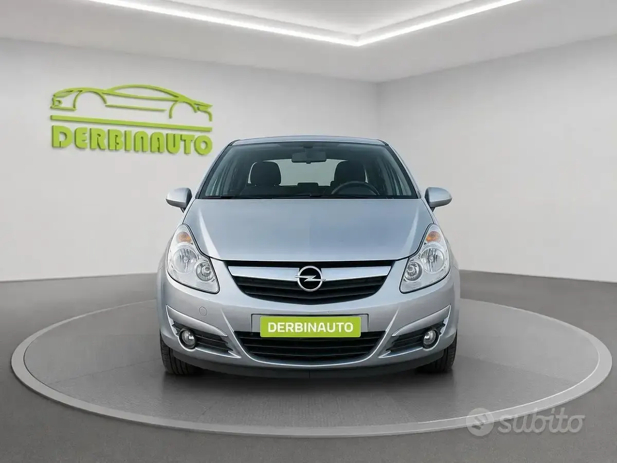 Usata Opel Corsa Club 75 CV (55 kW) 2008 Grigio Utilitaria