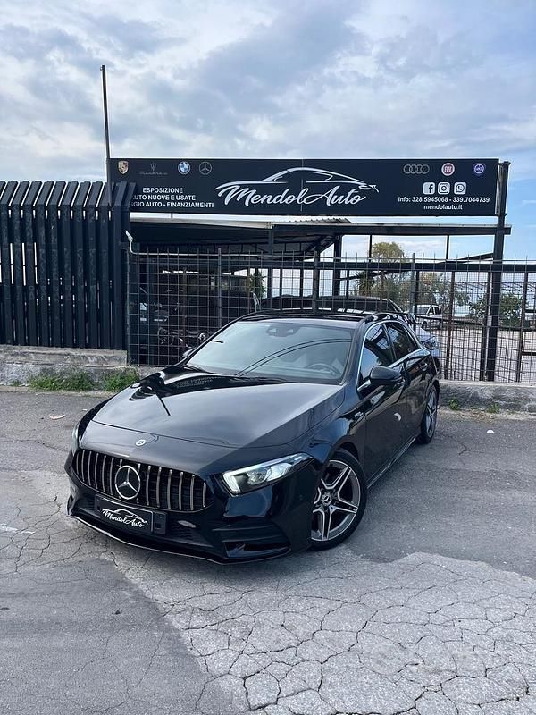 Usata Mercedes A200 Premium 149 CV (109 kW) 2019 Nero Berlina