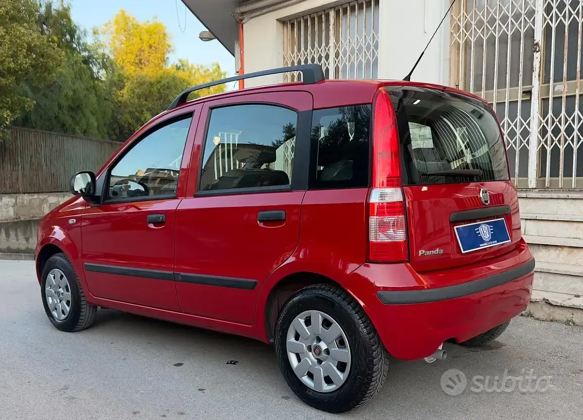 Usata Fiat Panda 60 CV (44 kW) 2009 Rosso Utilitaria