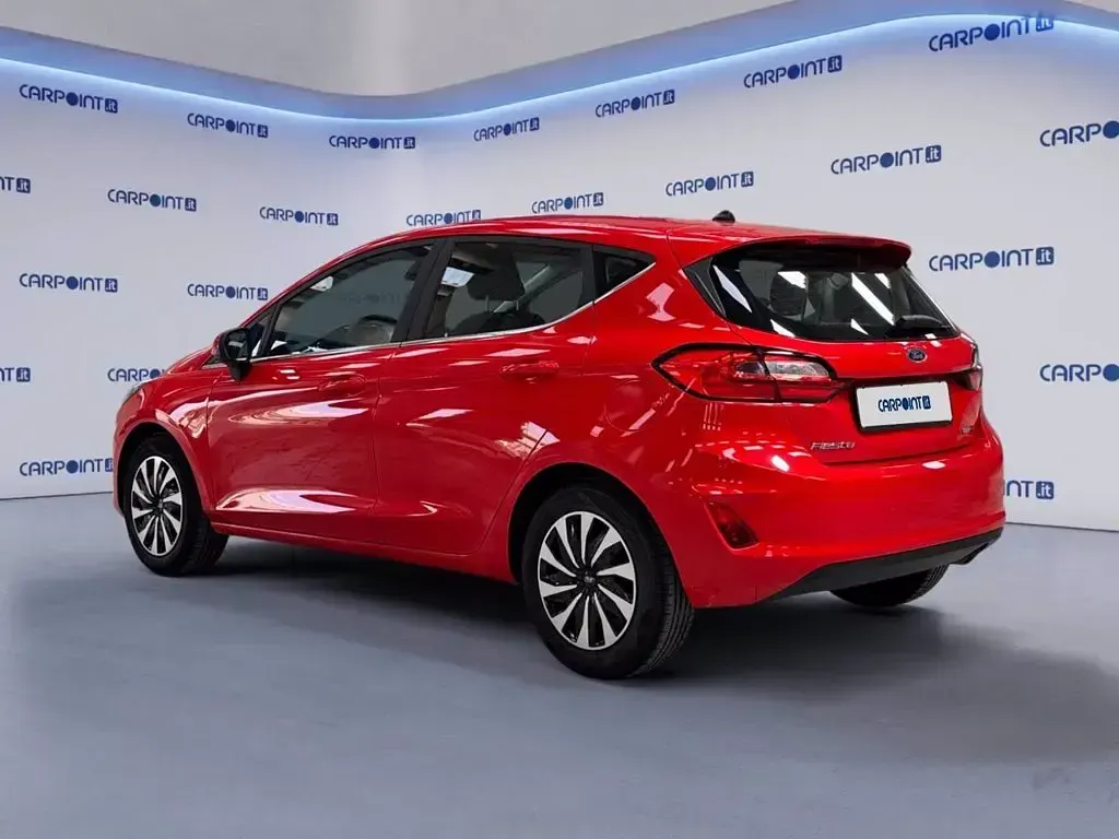 Usata Ford Fiesta Titanium 125 CV (91 kW) 2022 Rosso Utilitaria
