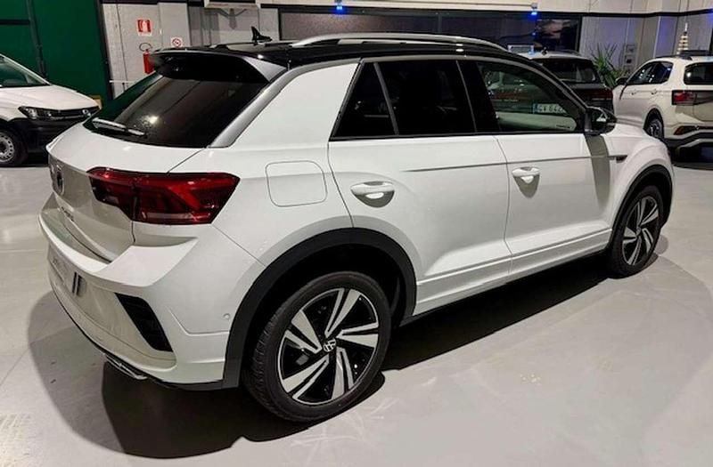 Nuova VW T-Roc R-line Plus 116 CV (85 kW) 2025 Pure white / tetto nero SUV