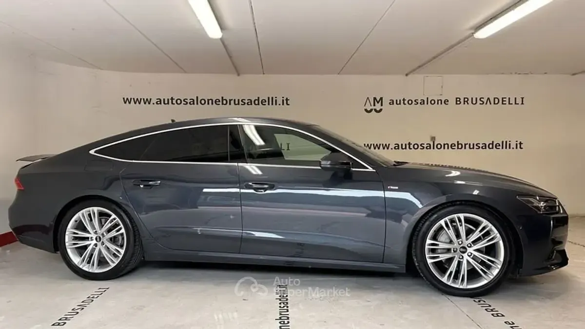 Usata Audi A7 Business Plus 245 CV (180 kW) 2021 Grigio Berlina