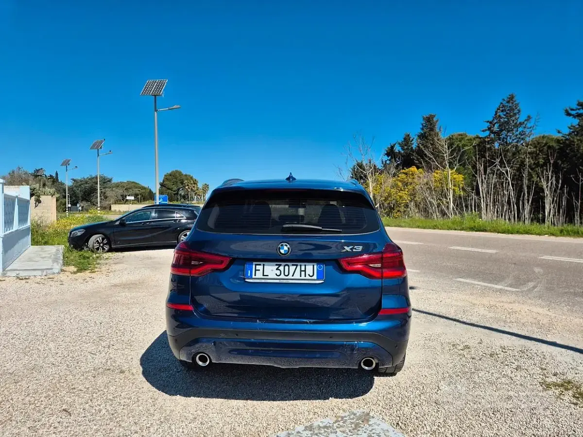 Usata BMW X3 xLine 190 CV (139 kW) 2017 Blu SUV