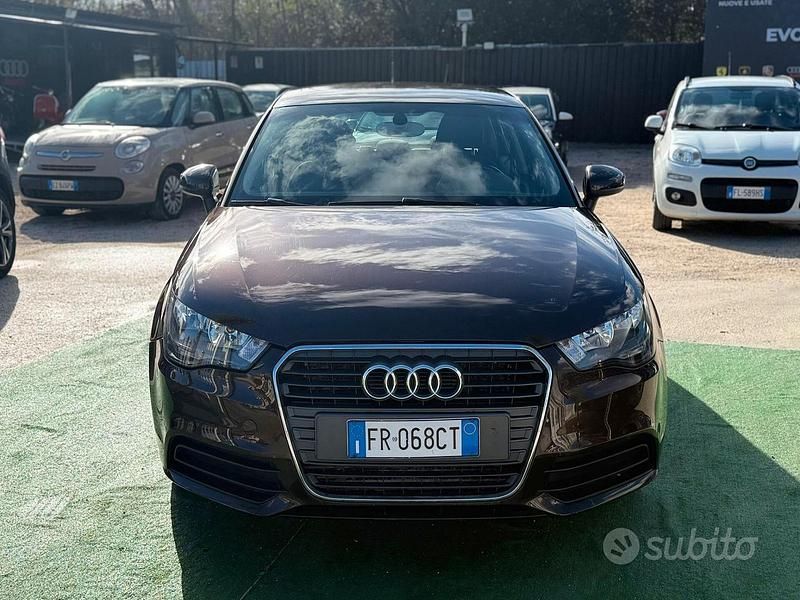 Usata Audi A1 Sportback 105 CV (77 kW) 2014 Marrone Utilitaria