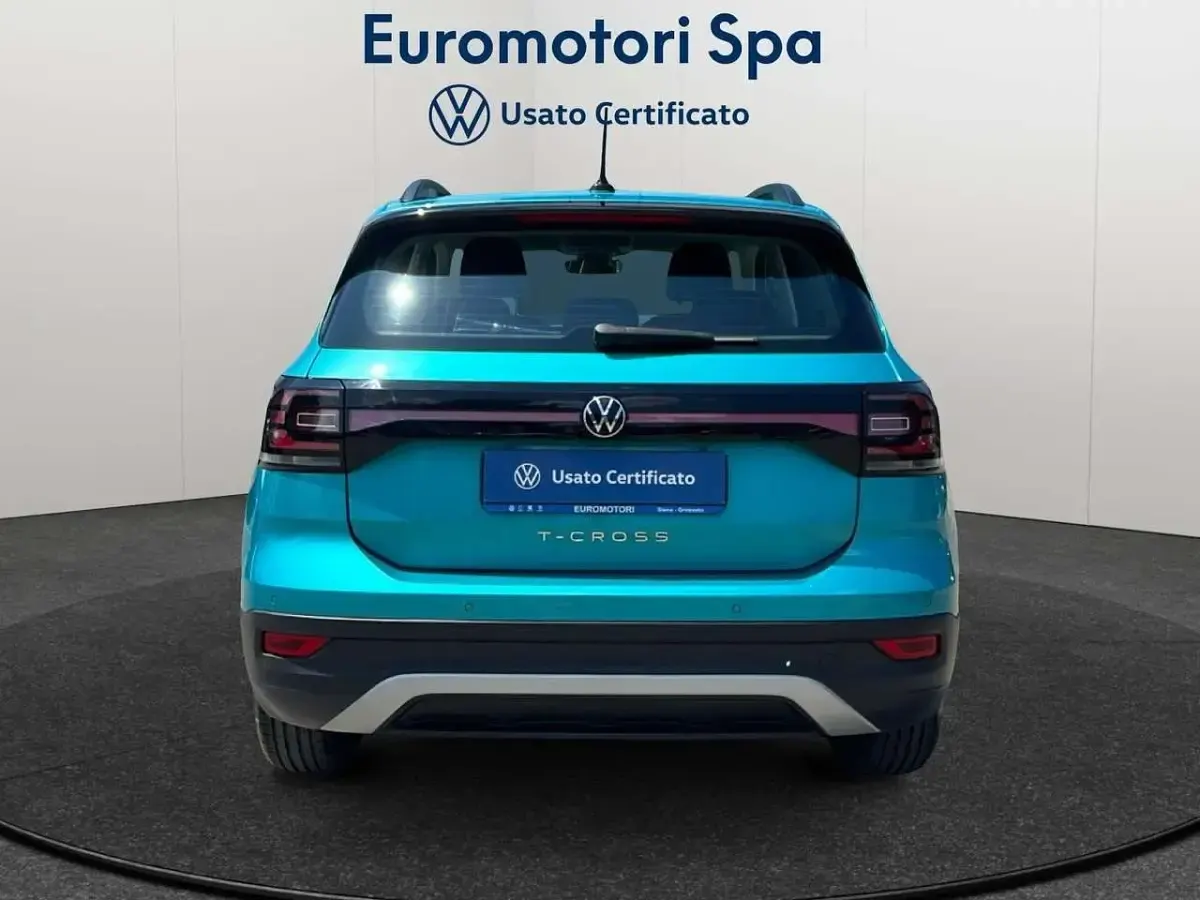 Usata VW T-Cross Style 95 CV (69 kW) 2023 Blu/azzurro SUV