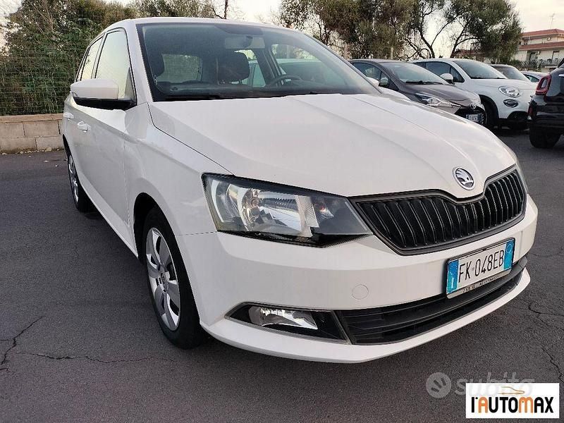 Usata Skoda Fabia Active 60 CV (44 kW) 2017 Bianco Utilitaria