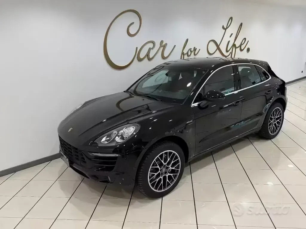 Usata Porsche Macan 250 CV (183 kW) 2015 Nero SUV